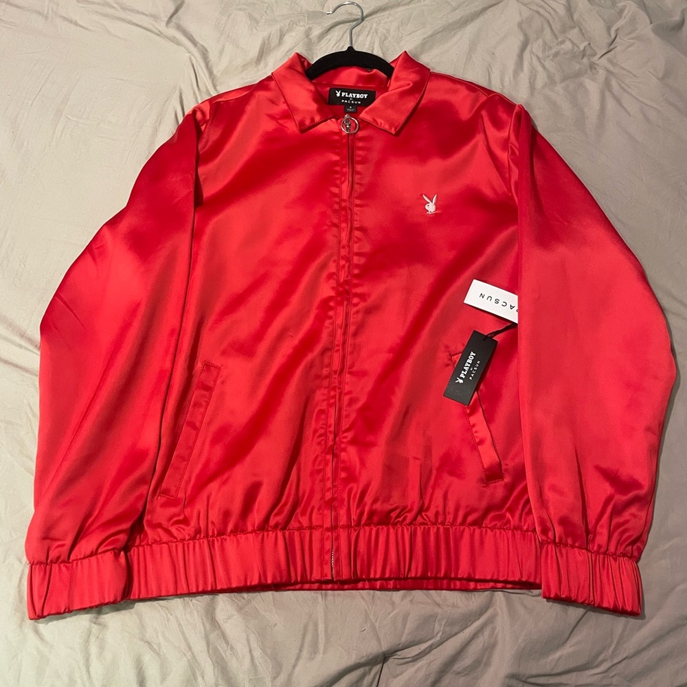 Playboy Red Satin Jacket (NEW)